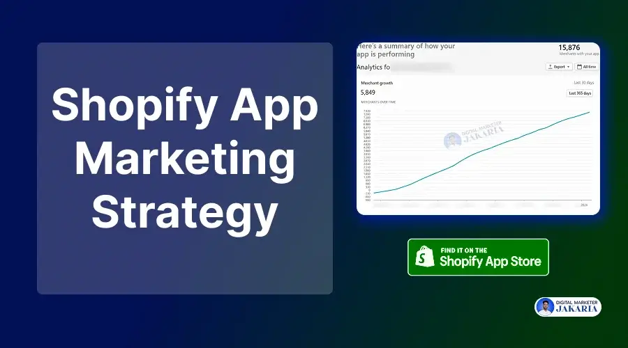shopify app marketing strategies featured image by digital marketer jakaria