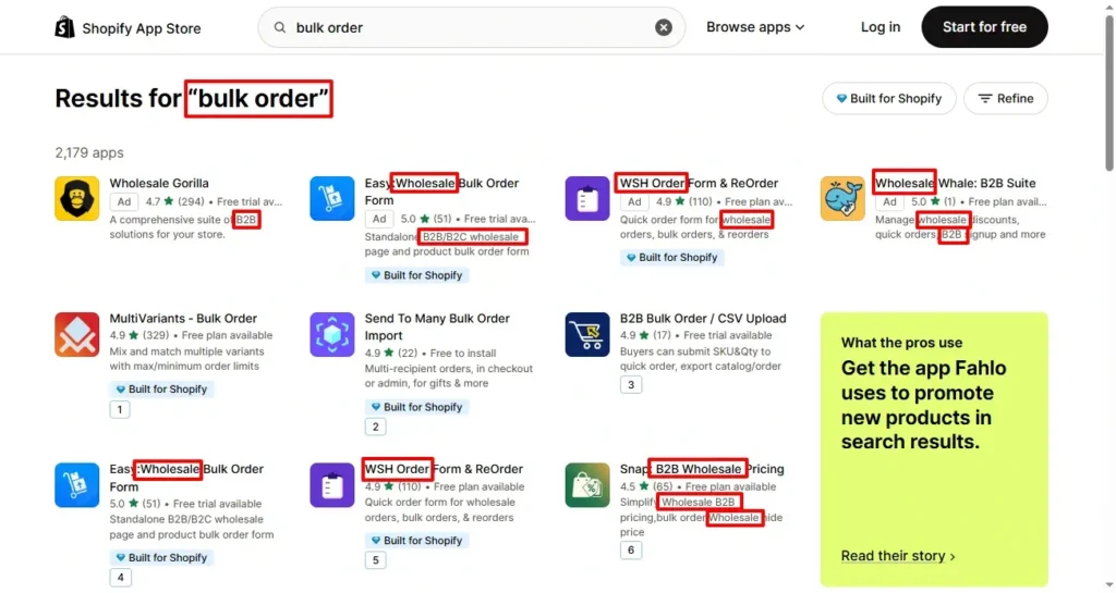 optimize your shopify app name and card based on the high ranking apps are doing
