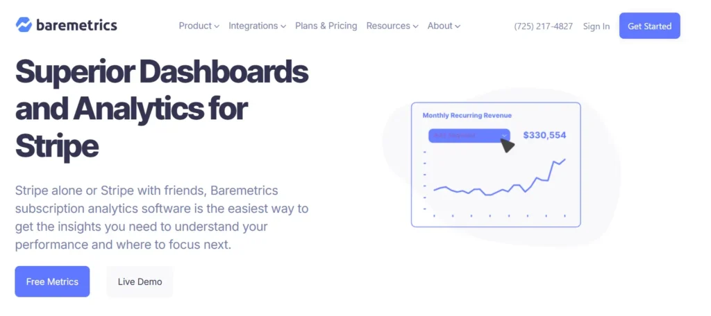 baremetrics alternative of mantle